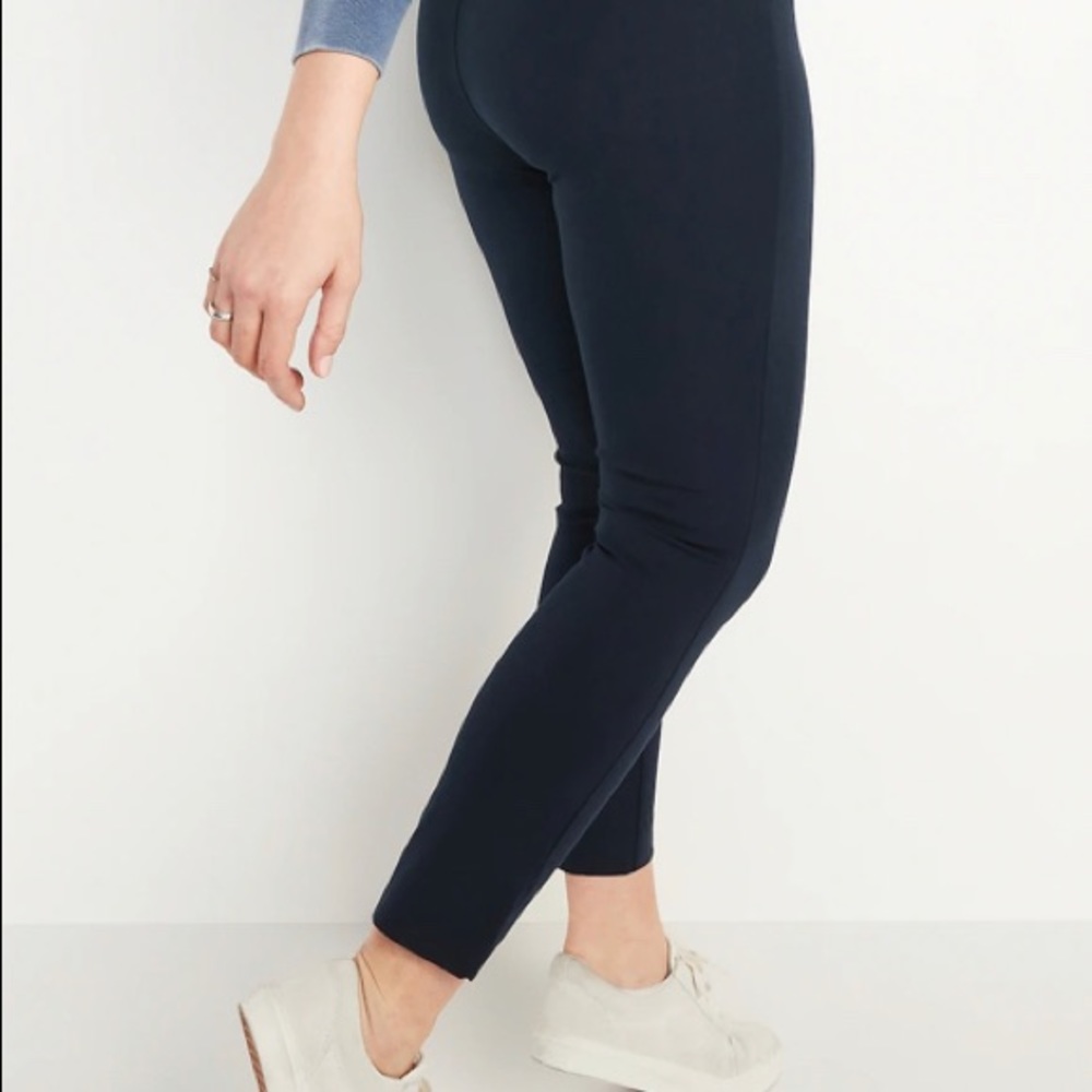Old navy pixie pants navy blue